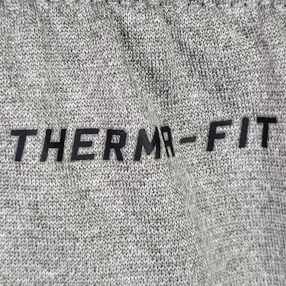Nike Therma-Fit Sweatpants Mens Size Small Light Gray Ankle Length Drawstring - Picture 5 of 12